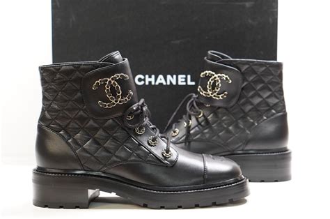 chanel combat boots 2019 price|chanel combat boot 2021.